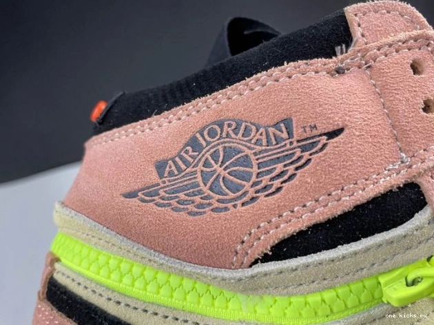 Cheap High Switch Jordan 1 Peach CW6576-800 Air 0726